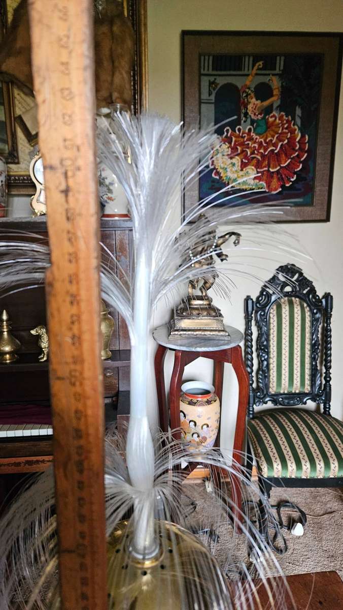 Vintage Optic Fiber Lamp