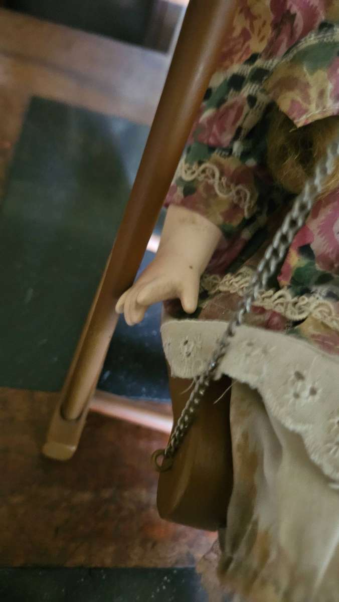 Vintage Doll on Swing