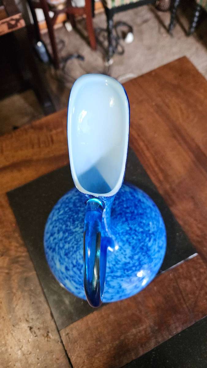 Vintage Hand-Blown Pitcher