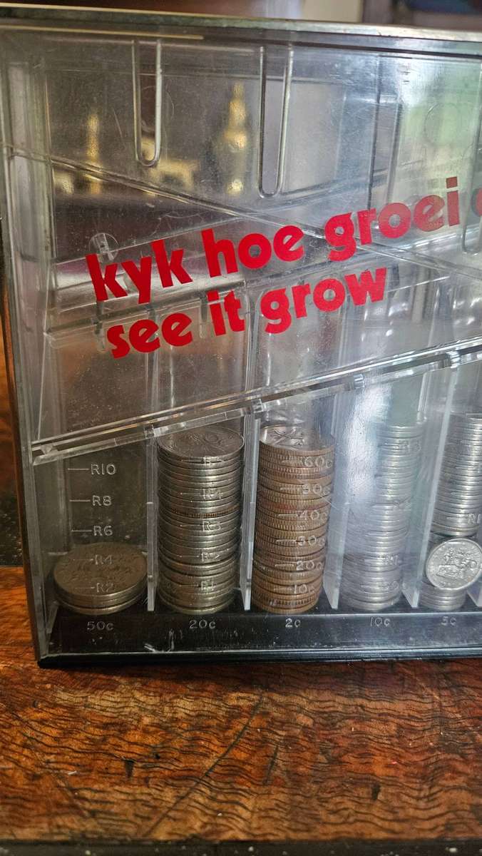 Vintage Saambou National Money bank