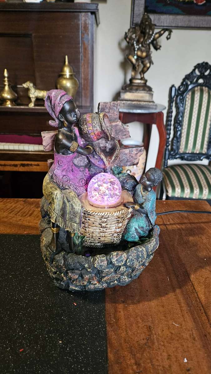 African Theme Water Feature