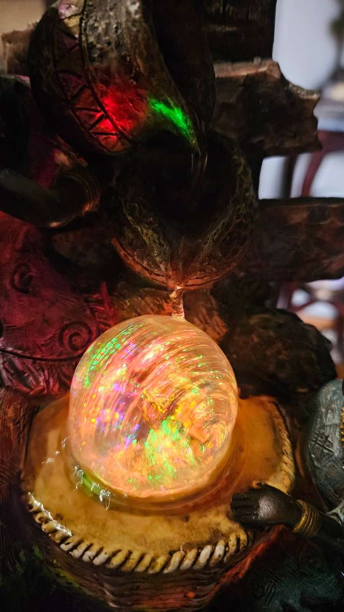 African Theme Water Feature