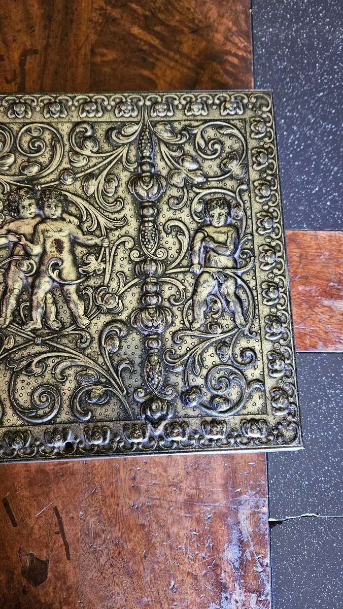Ornate Vintage Metal Box