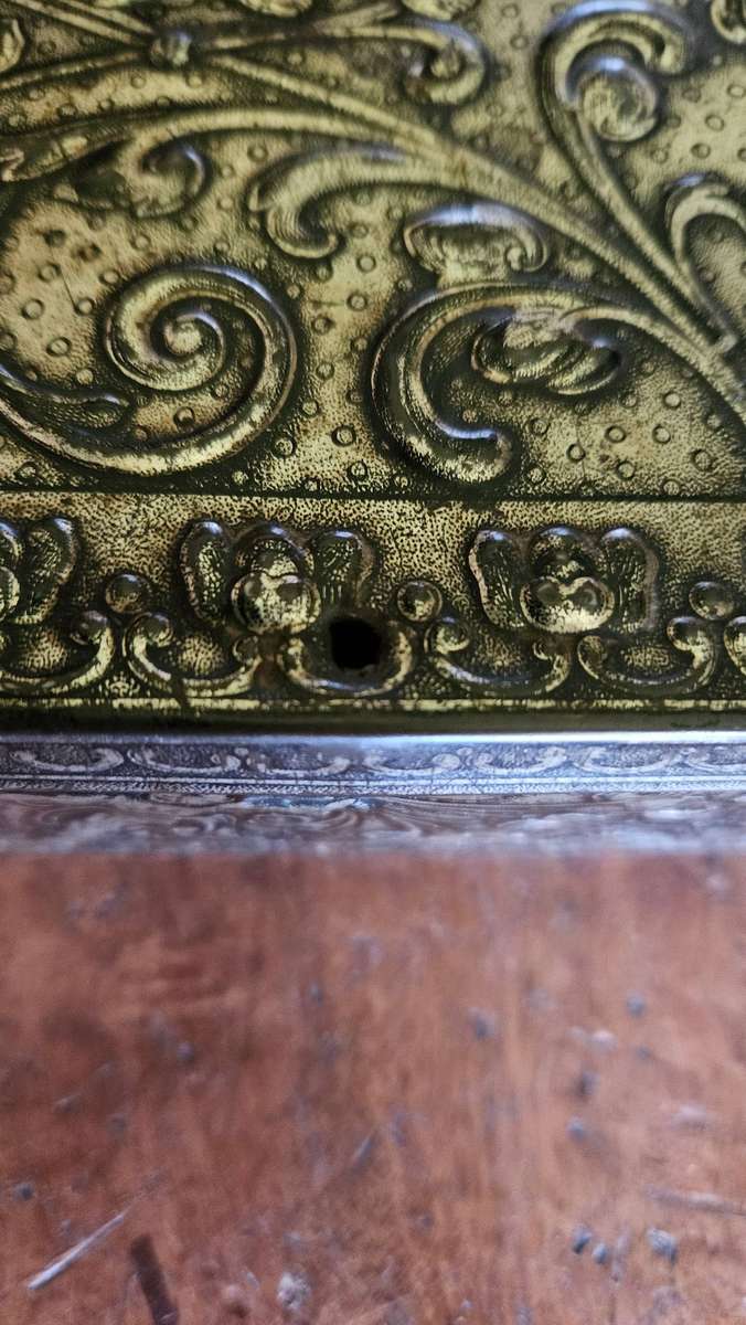Ornate Vintage Metal Box