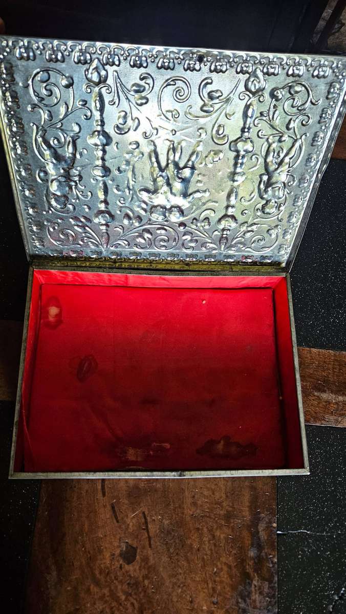 Ornate Vintage Metal Box