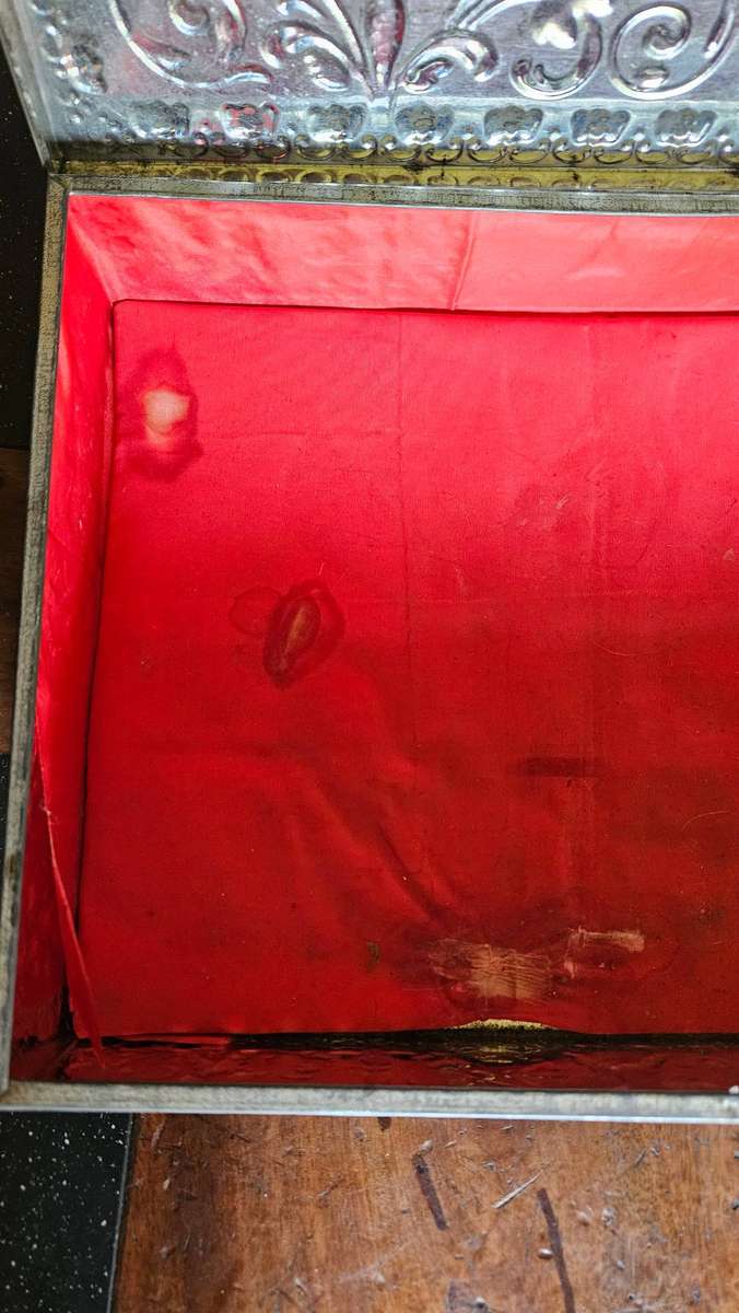 Ornate Vintage Metal Box