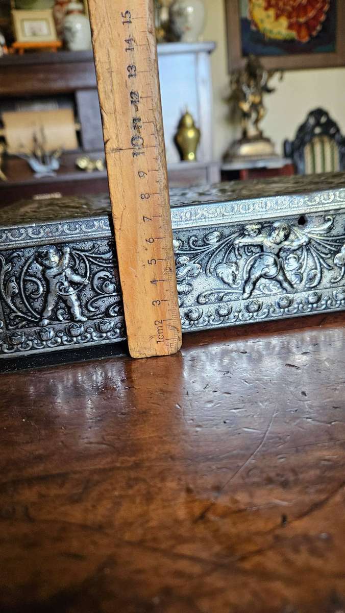 Ornate Vintage Metal Box