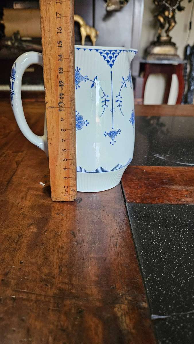 Blue & White Demark Jug
