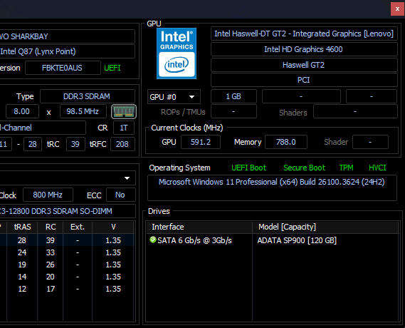 Lenovo Tiny i7 up to 3.2GHz | 16GB RAM | 120GB SSD | TPM 2.0 + HVCI | Windows 11 Pro (activated)