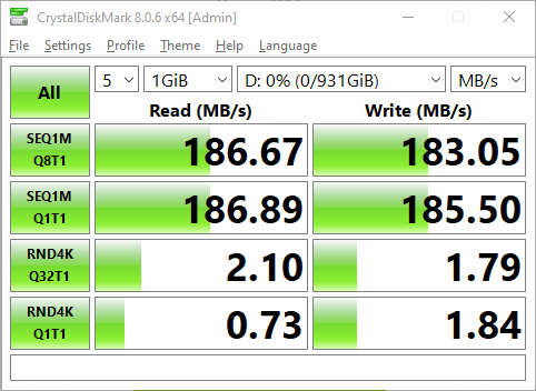 Seagate 1TB SATA Barracuda HDD | 183MB/s read & write speeds