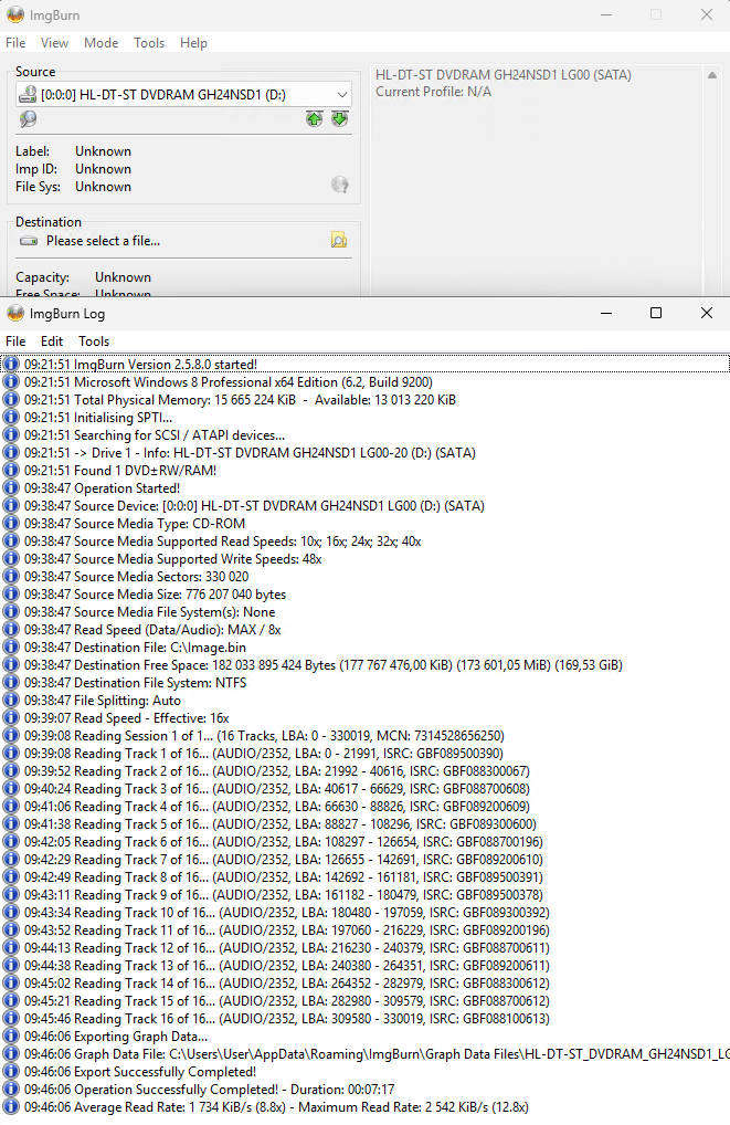 Hitachi LG DVD Writer | Black | Model : GH24NSD1
