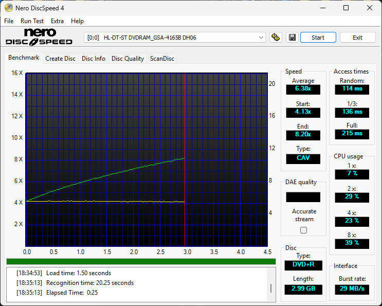 LG IDE DVD Writer | Black | Model : GSA-4165B