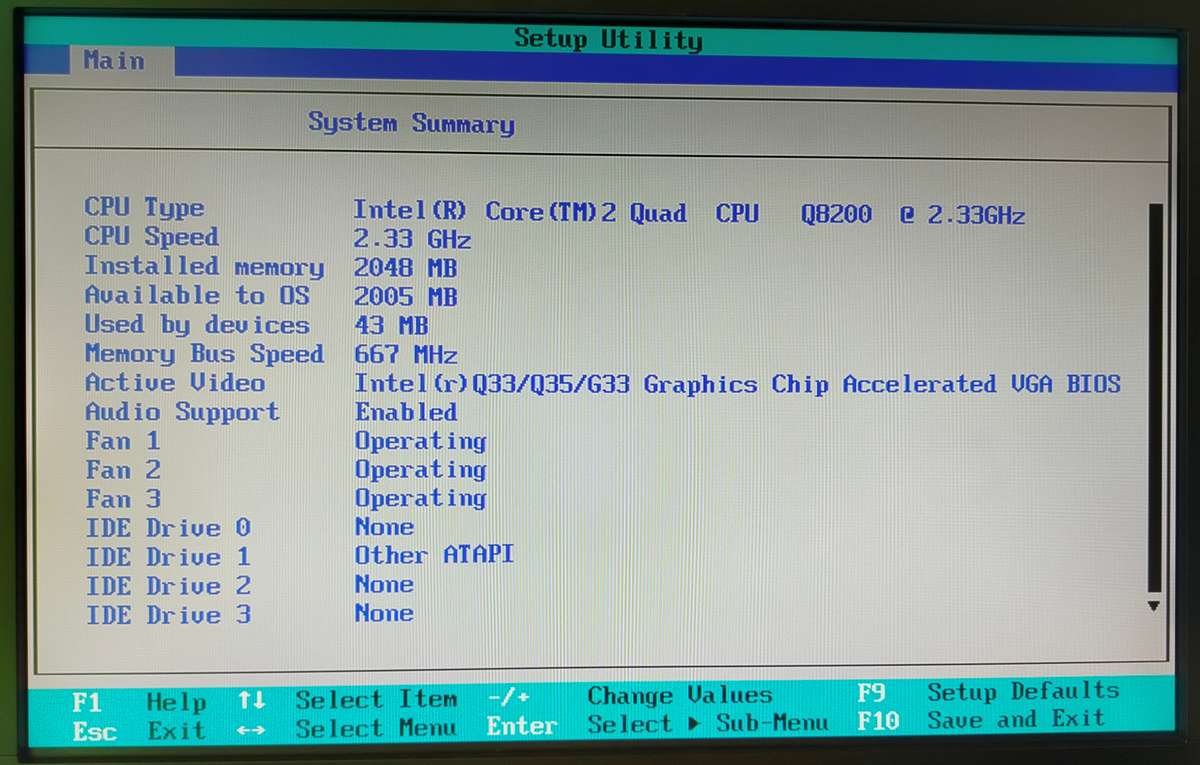 Lenovo ThinkCentre M57 | 2GB RAM | Core2Quad 2.33GHz Q8200 | NO HARD DRIVE | MemTest86+ Pass | As is