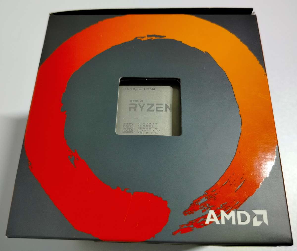 AMD Ryzen 3 2200G | In box, like new | Original stickers and wraith stealth cooler included