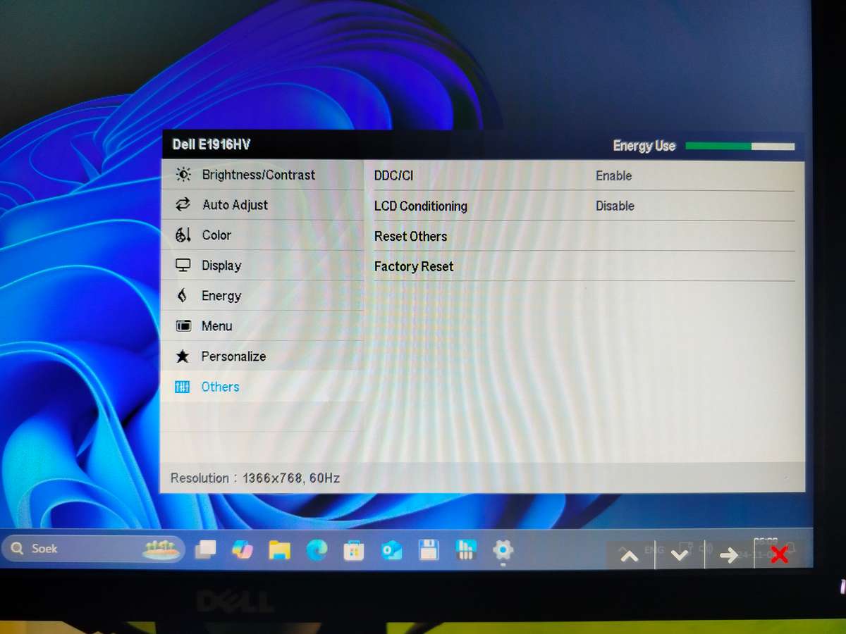 Dell 18.5-inch HD 5ms Monitor | E1916HV