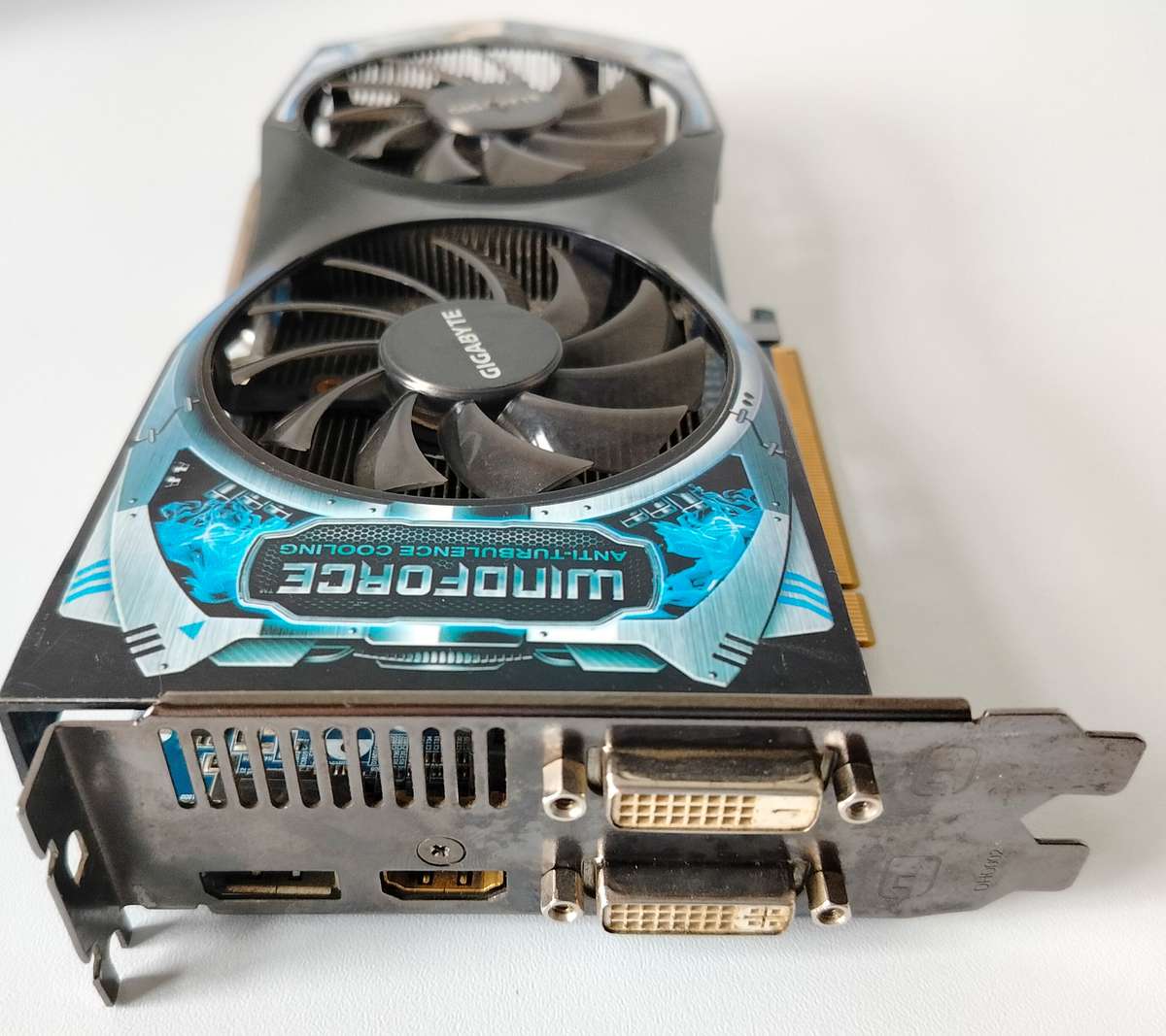 Dead Gigabyte Radeon HD 6850 GPU | For spares or repair | Does not power on