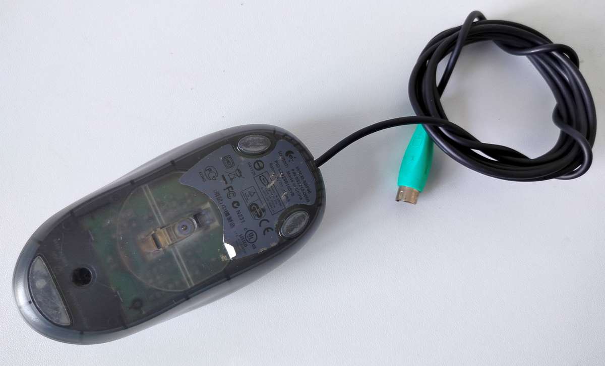 Logitech optical mouse with PS/2 connector