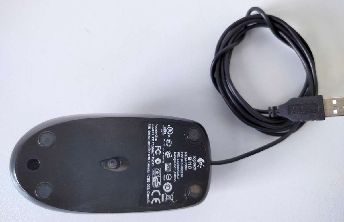Logitech B110 USB mouse