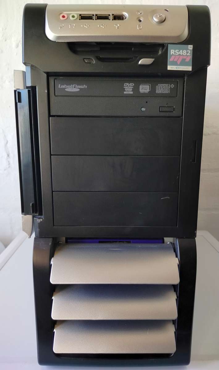 Workstation Tower Case | Full ATX | Door and Louvers working