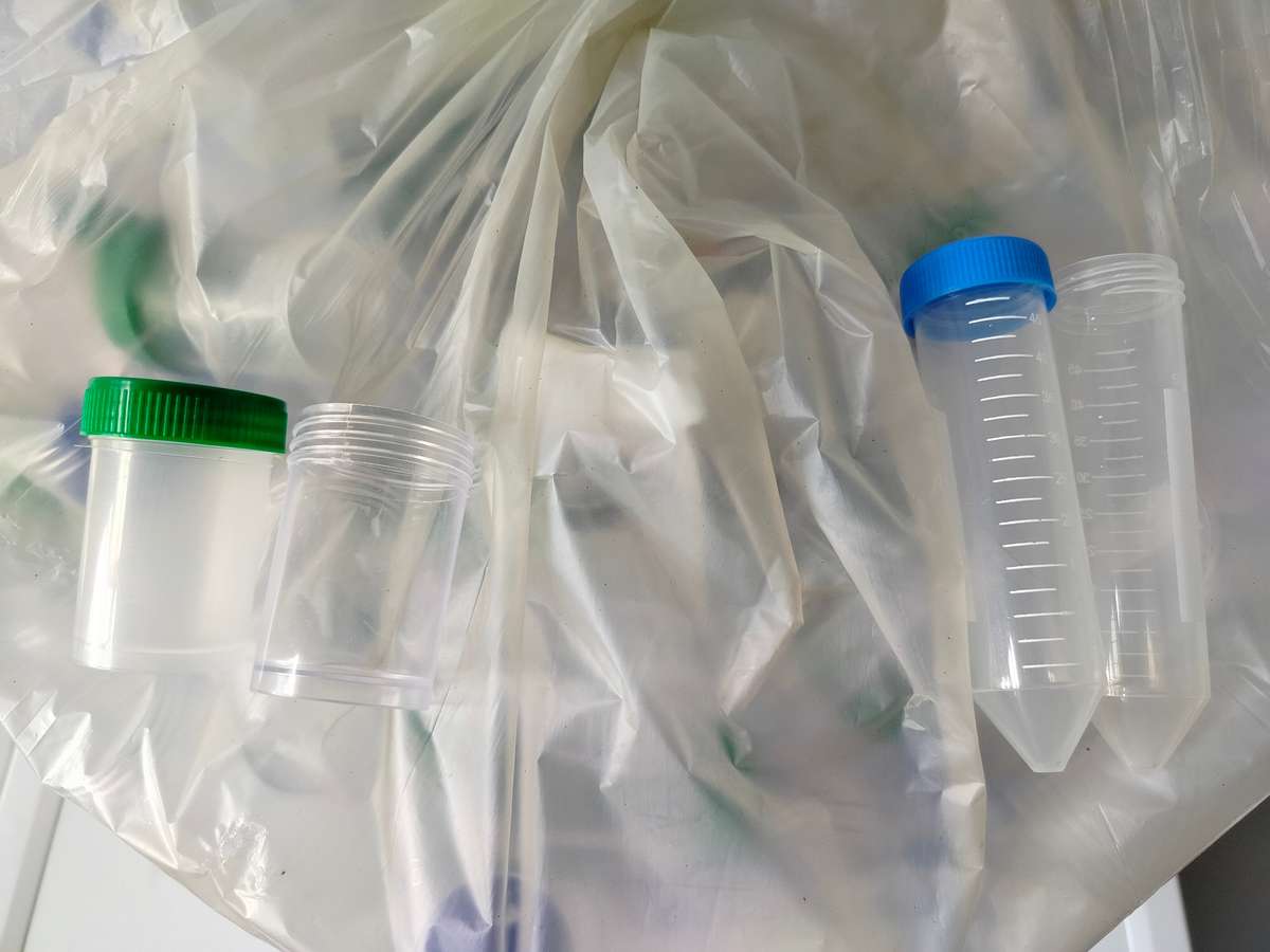 Tubes with screw on lids | Big bag full of them | 5CM x 3CM | 50ml | For sorting or storing or craft