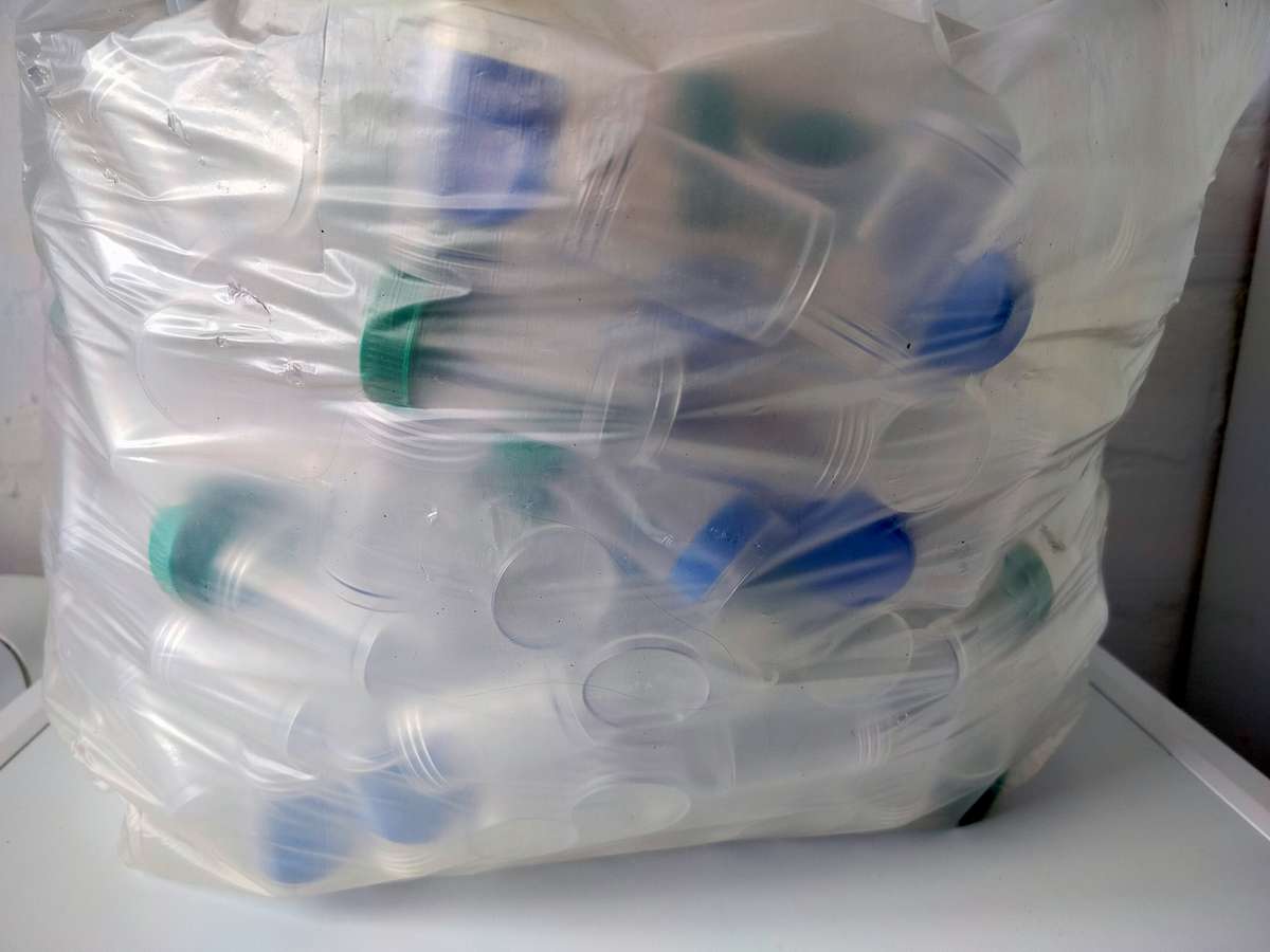 Tubes with screw on lids | Big bag full of them | 5CM x 3CM | 50ml | For sorting or storing or craft