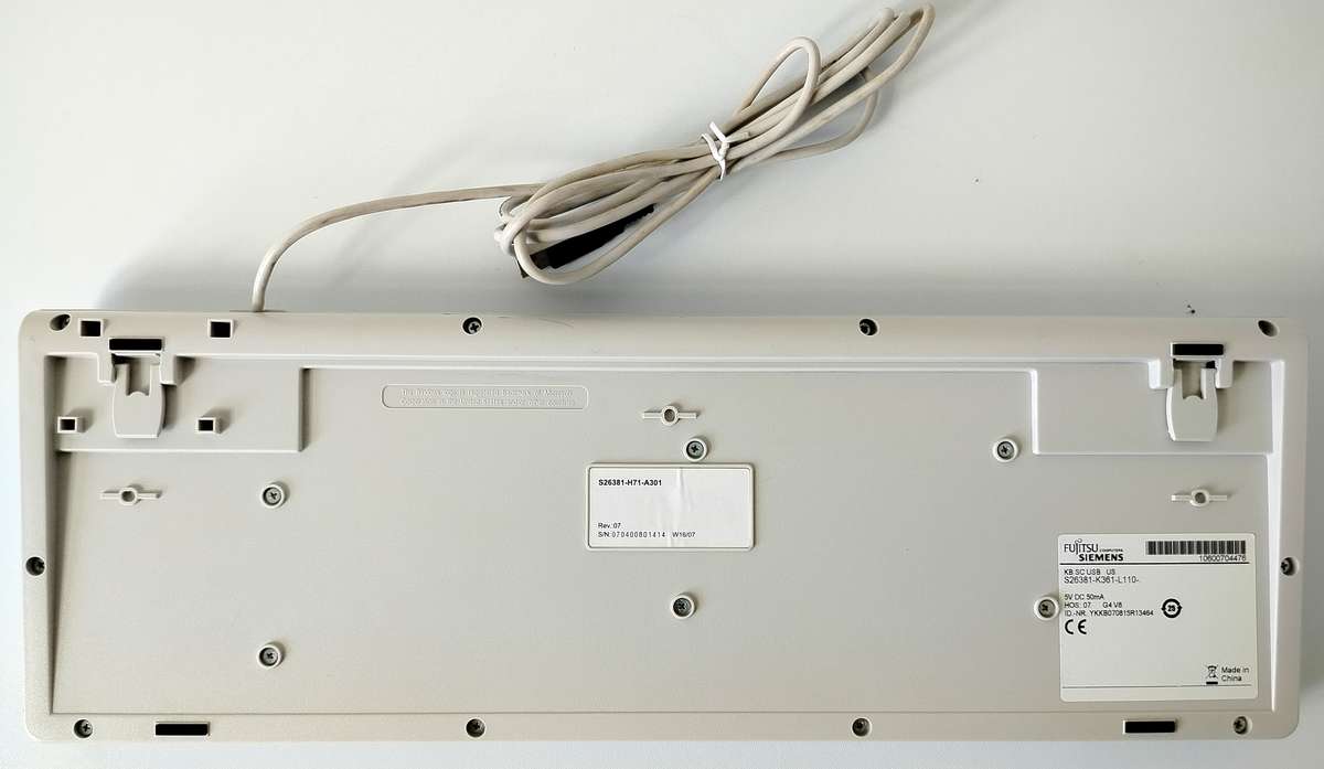 Fujitsu Siemens Beige USB Keyboard