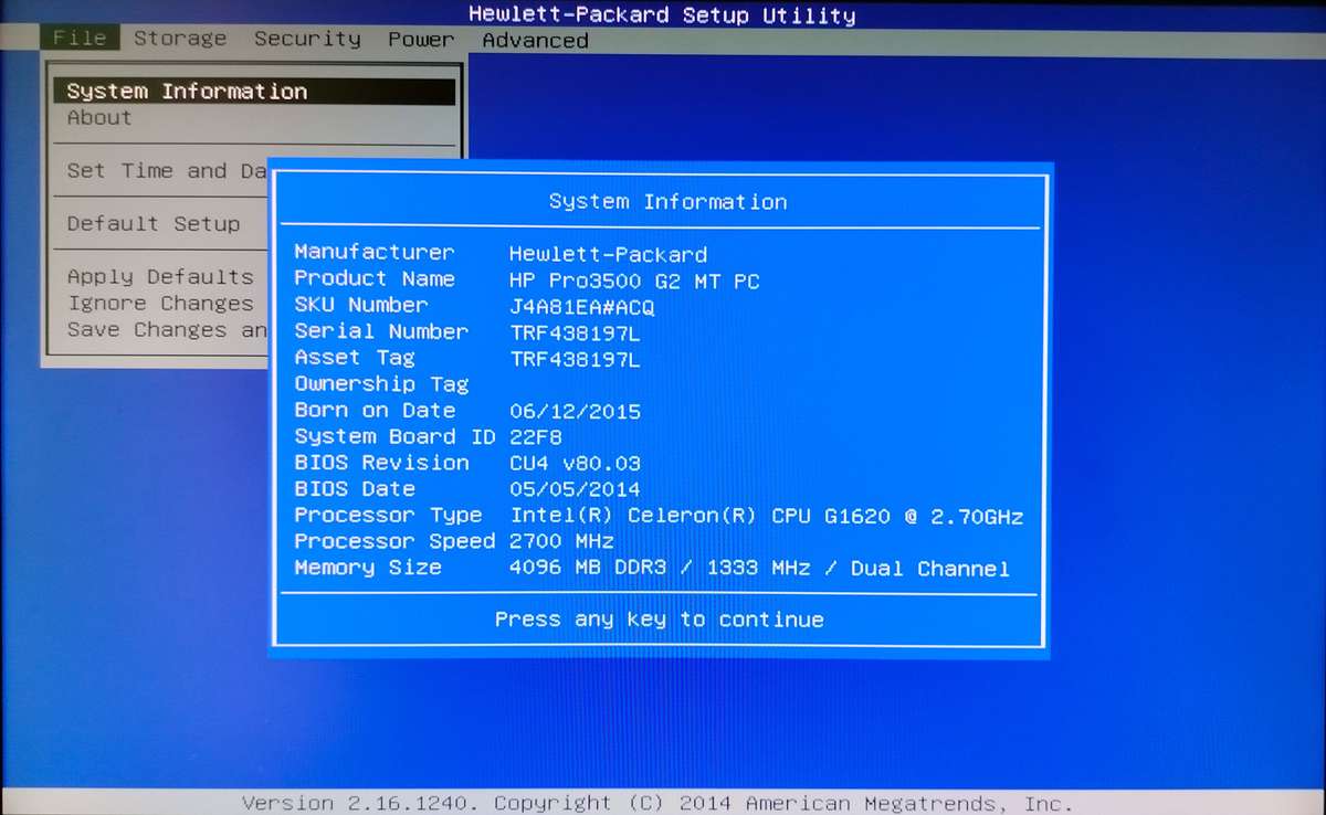 Intel Celeron G1620 | 2 Cores @ 2.7GHz | 2MB Smart Cache | Socket 1155