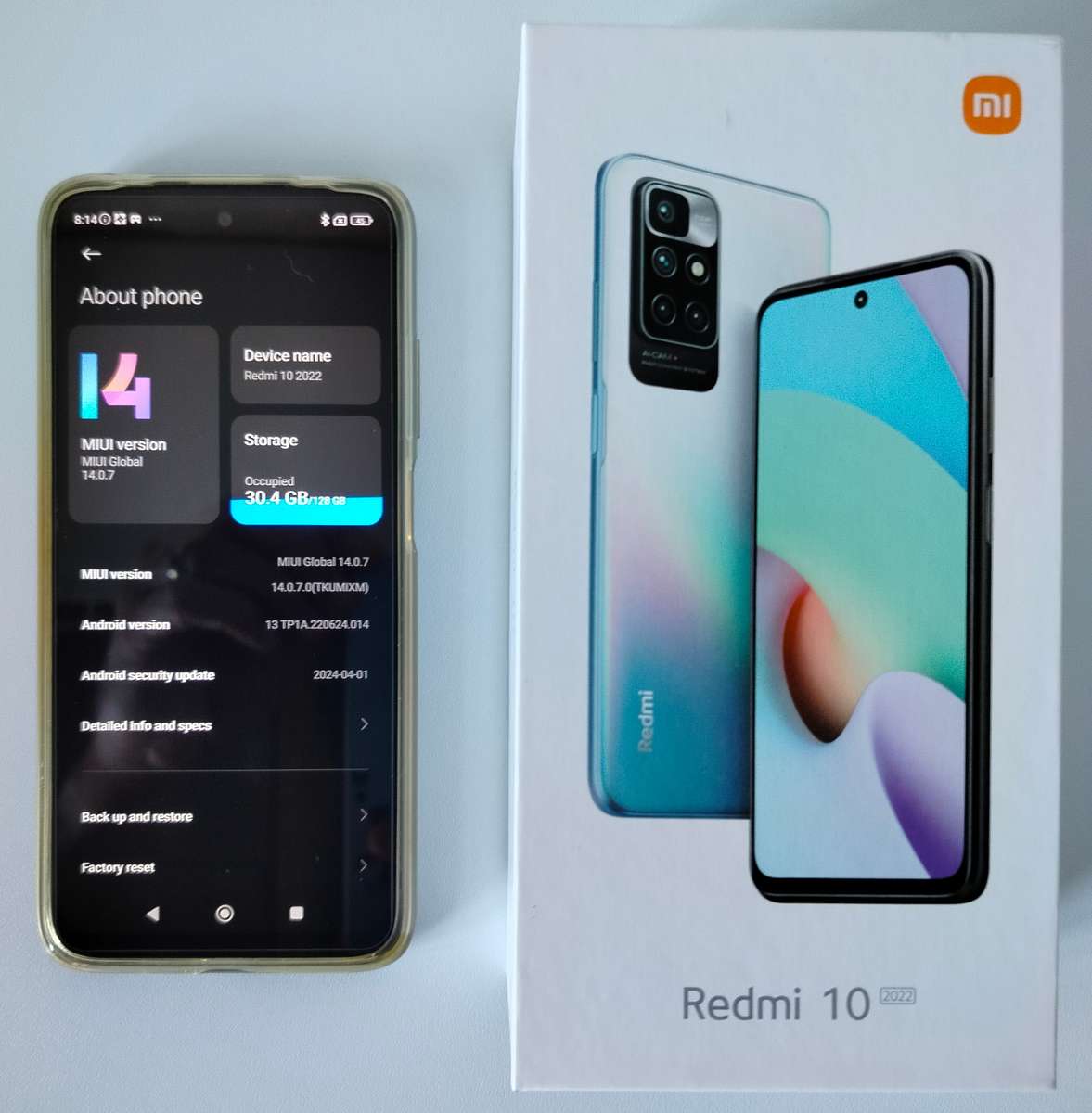 Xiaomi Redmi 10 | 4GB RAM | 128GB Storage | 90hz Screen | 50MP Camera | In box like new