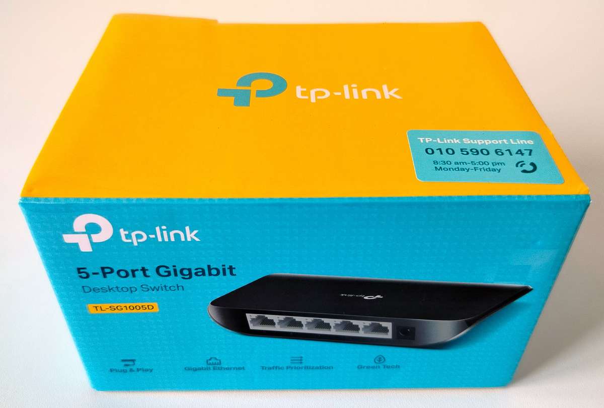 TP Link Gigabit Switch | 5-port | In box like new