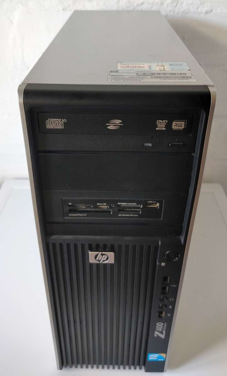 HP Z400 PC 4C/8T | 16GB RAM | Radeon GPU | Windows 11 Pro 24H2 (activated)