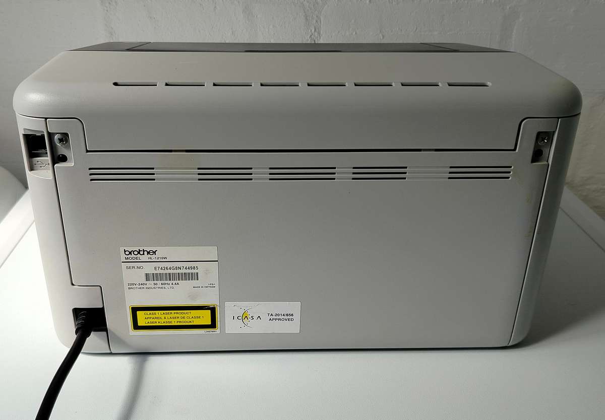 Brother HL-1210W laser printer | In original box | Flashing orange LED