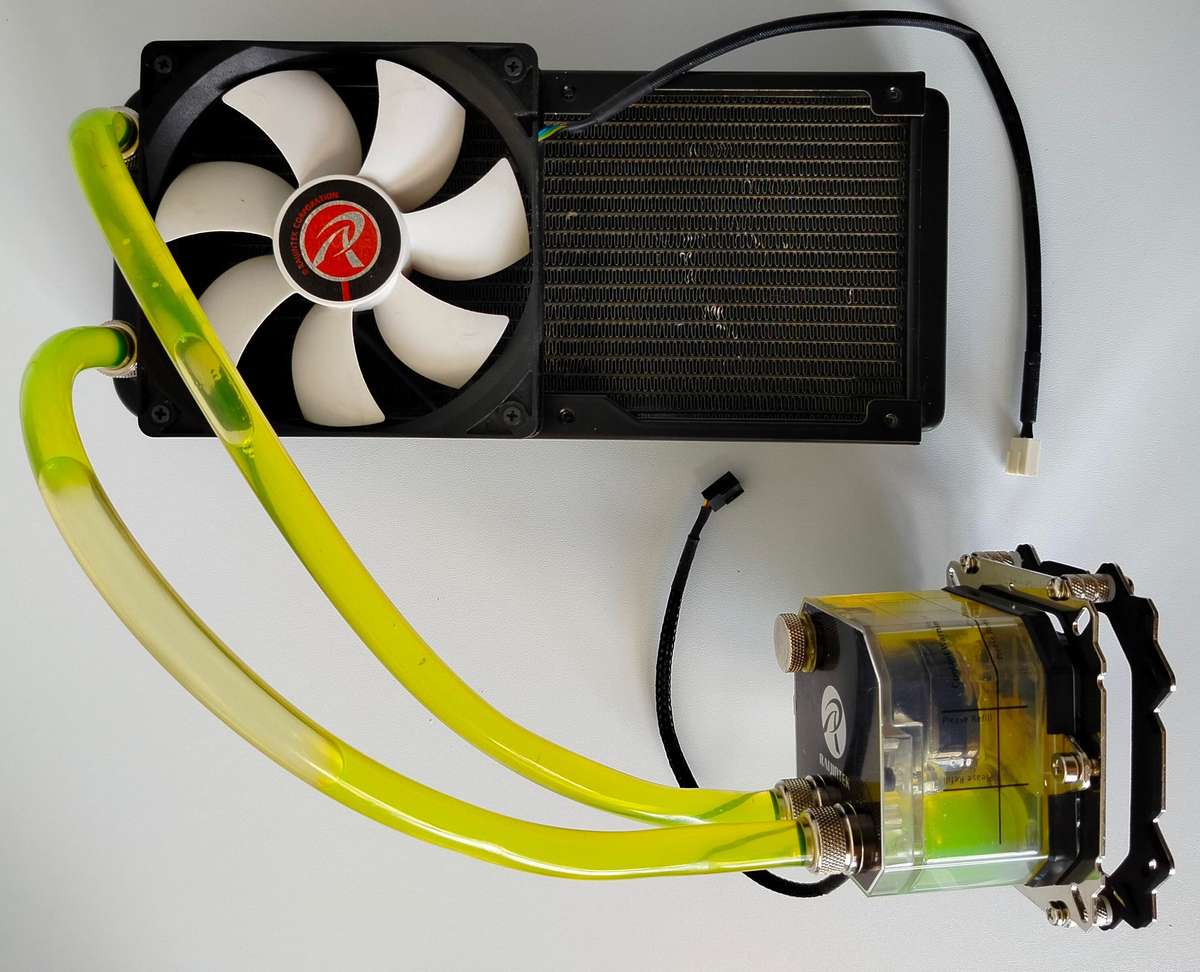 Raijintek 240mm AIO liquid CPU cooler | needs pump