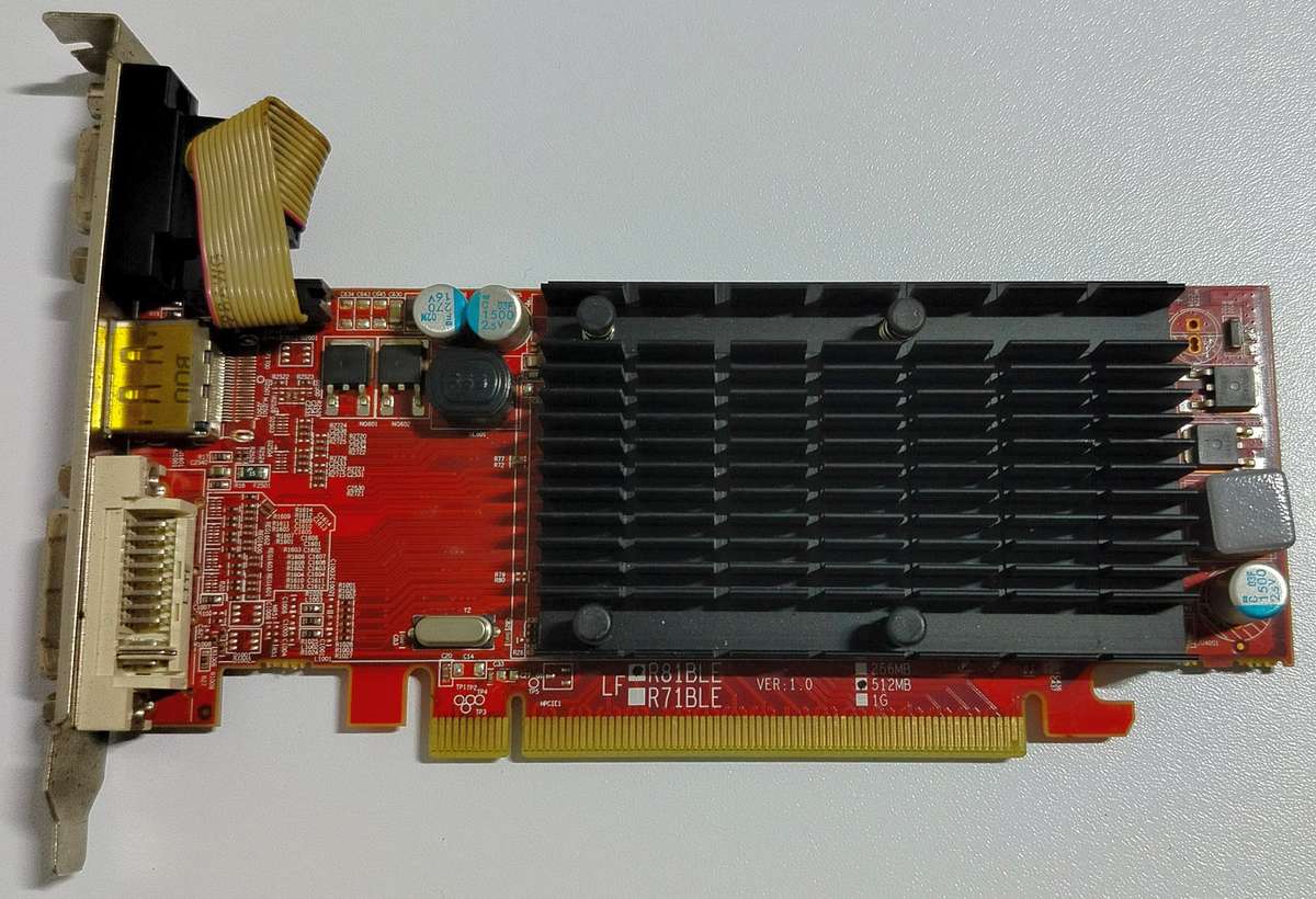 ATI AMD Radeon 5450 | PCI-E | 512MB | VGA, HDMI, DVI