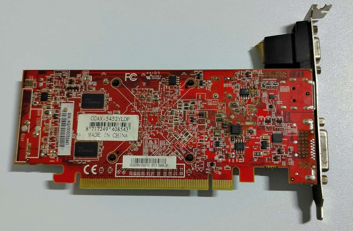 ATI AMD Radeon 5450 | PCI-E | 512MB | VGA, HDMI, DVI