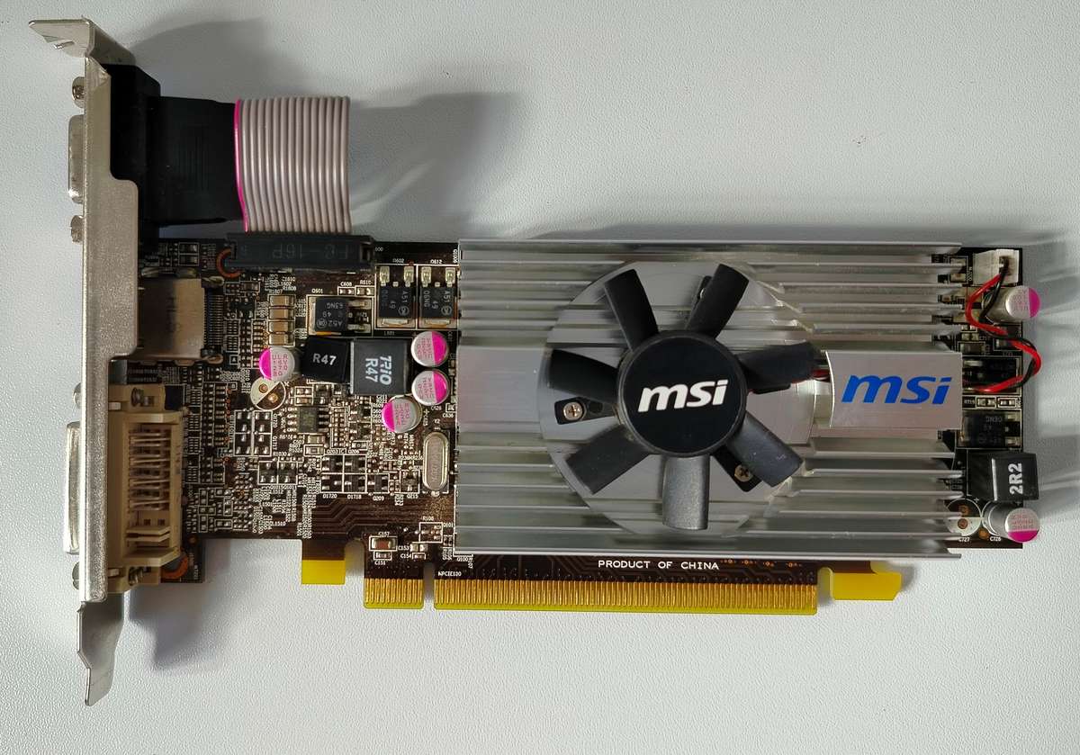 Radeon HD 6570 | 2GB 128bit DDR3 | VGA, DVI, HDMI | MSI AMD ATI