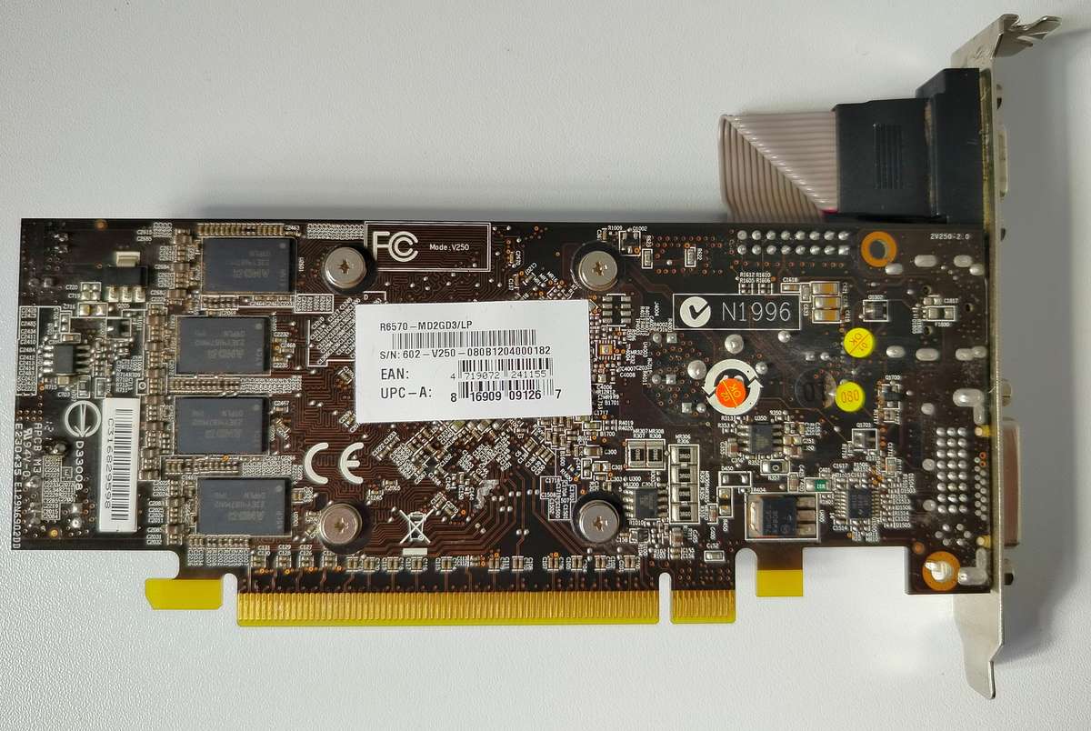 Radeon HD 6570 | 2GB 128bit DDR3 | VGA, DVI, HDMI | MSI AMD ATI