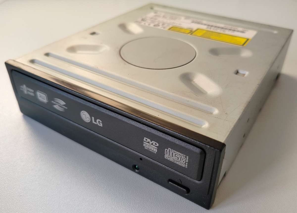 LG IDE LightScribe DVD Writer | Black | Model : GSA-4166B