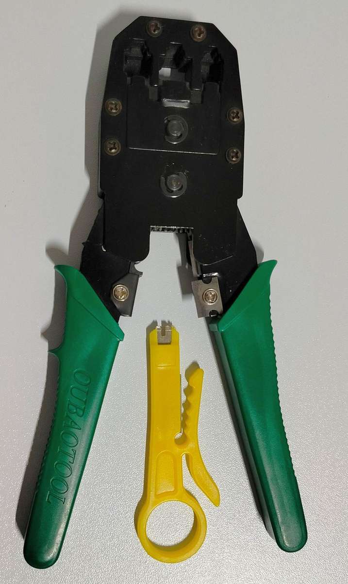 Network Crimp Tool for RJ45 RJ11 RJ12 Cable Crimping Cutter Stripper