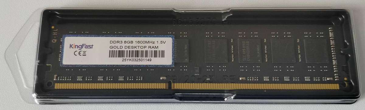 Samsung 8GB DDR3 1600MHz PC3-12800 CL11 RAM (Kingfast branded)