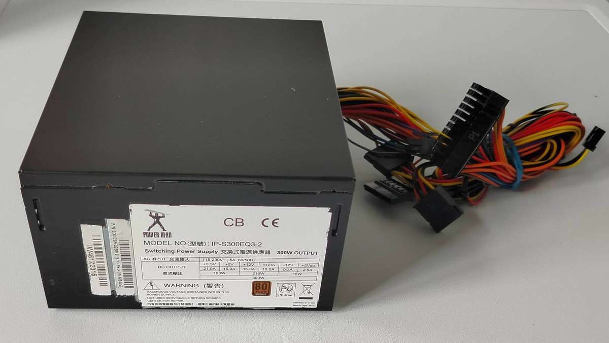 InWin PowerMan | 80 Plus Bronze | 300W ATX | Power Supply