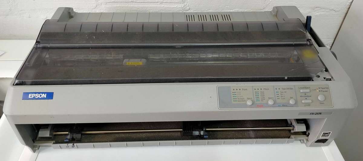 Epson FX-2175 A3 Printer - working - new ribbon installed - Windows 11 support - USB & Parallel