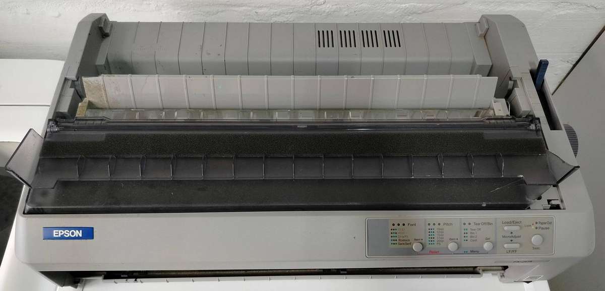 Epson FX-2175 A3 Printer - working - new ribbon installed - Windows 11 support - USB & Parallel