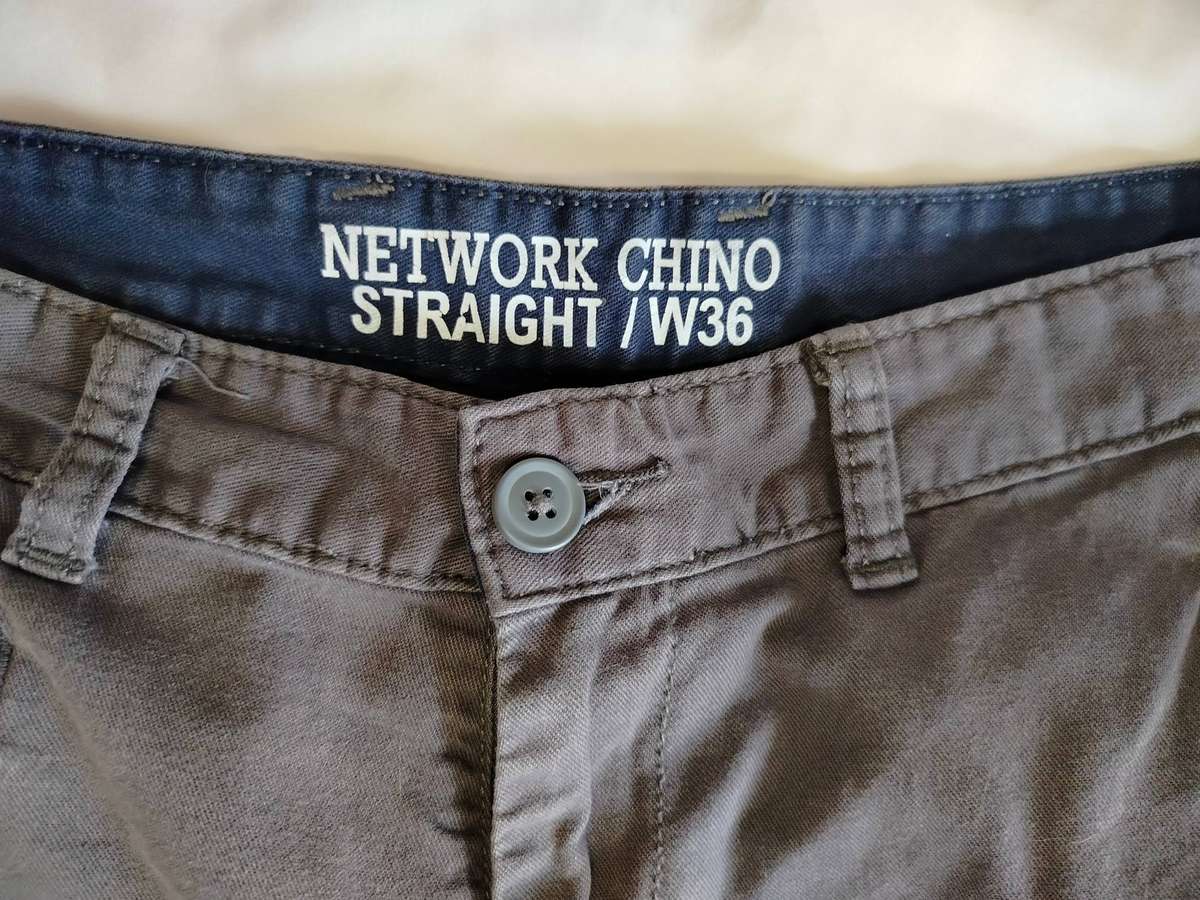 Chinos | Dark Grey | Size 36 to fit waist 92cm