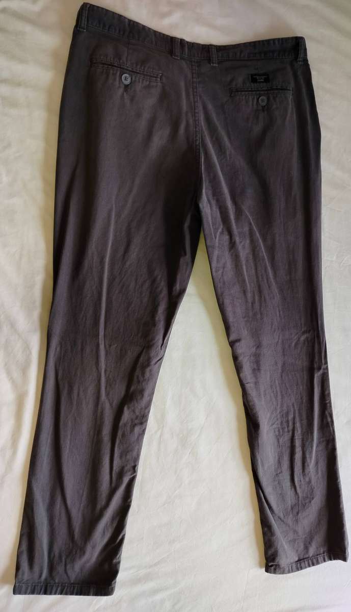 Chinos | Dark Grey | Size 36 to fit waist 92cm