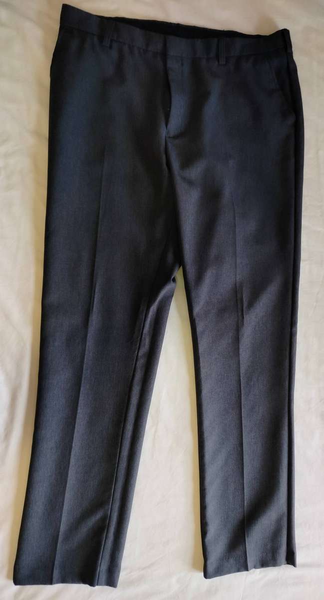 Enzo | navy shirt + grey trousers + black trousers