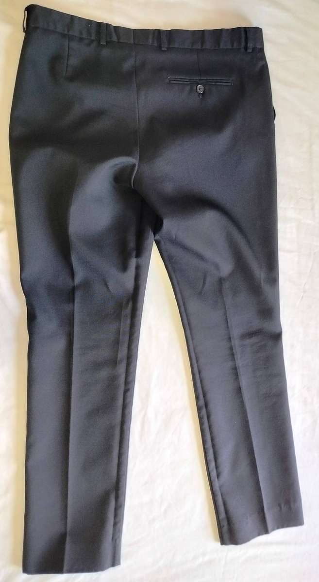 Enzo | navy shirt + grey trousers + black trousers