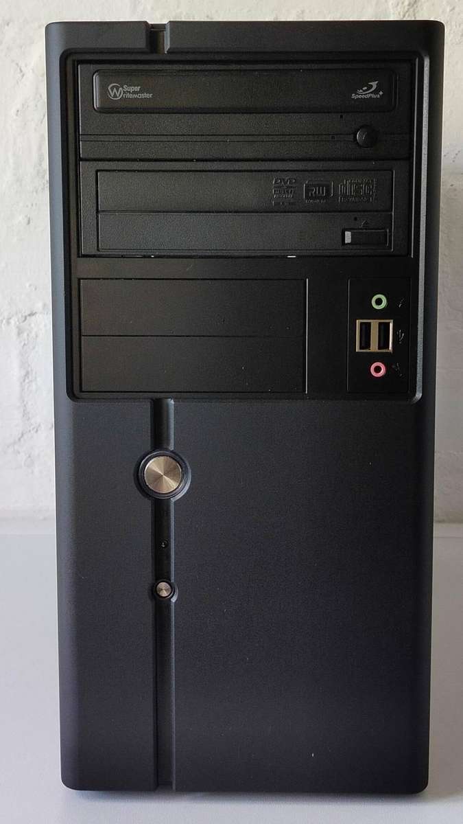 Micro-ATX case (optional: power supply & DVD drives)