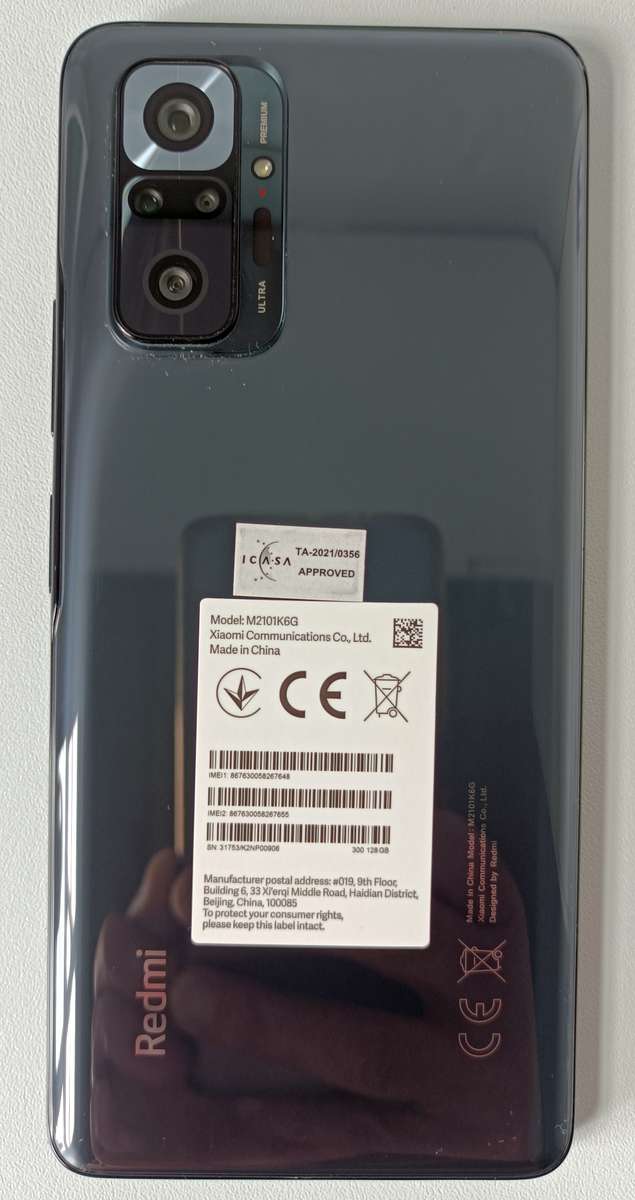 Xiaomi Redmi Note 10 Pro | 6GB RAM | 128GB Storage | In box | 108MP camera | 120hz screen