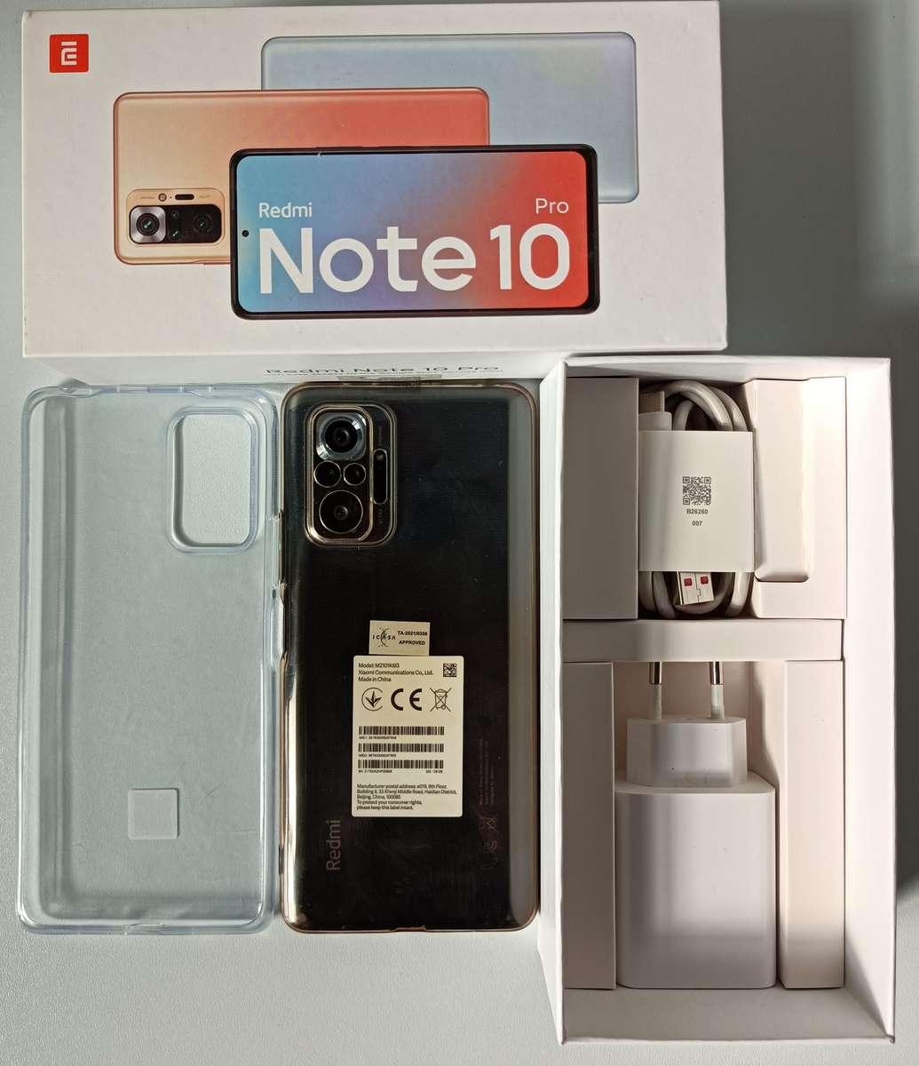 Xiaomi Redmi Note 10 Pro | 6GB RAM | 128GB Storage | In box | 108MP camera | 120hz screen