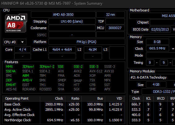 AMD A8 PC | Radeon 6550 | 8GB RAM | SATA SSD | Windows 11 Pro (activated)